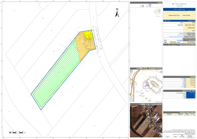 פיצול מגרש מנחלה
